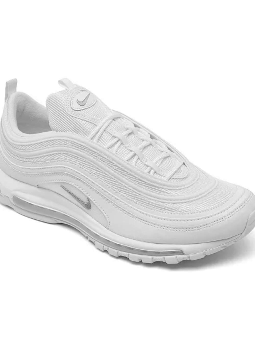 Nike Men's Air Max 97 Running Sneakers Size 13 Color White